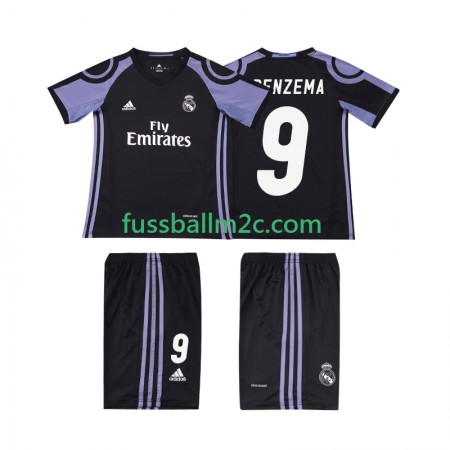 Fußballtrikots Real Madrid BENZEMA 9 2016 2017 Retro Kinder Ausweich Trikotsatz Fußballtrikots Real Madrid BENZEMA 9 2016 2017 Retro Kinder Ausweich Trikotsatz